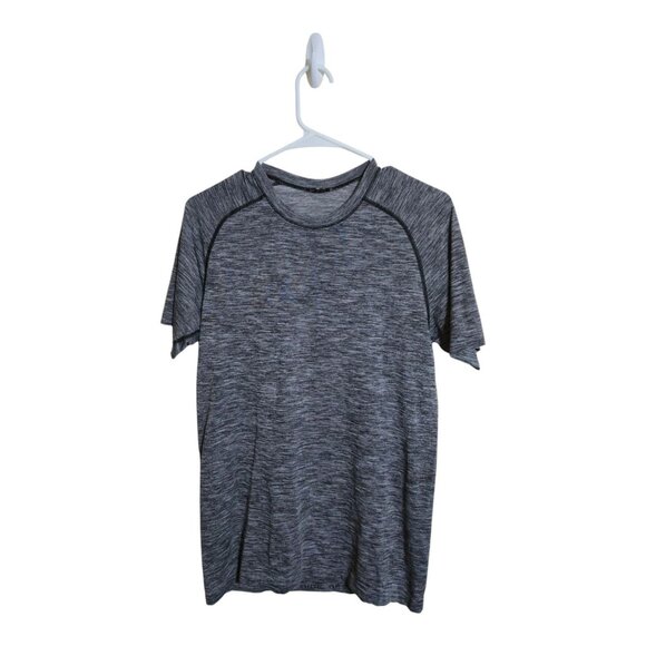 Lululemon Top Men S Gray Metal Vent Breathe Athleisure Sportswear Gorpcore Train - Picture 1 of 6
